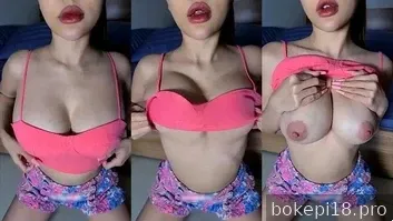 Bokep Indo Cewek Toket Gede Bra Pink