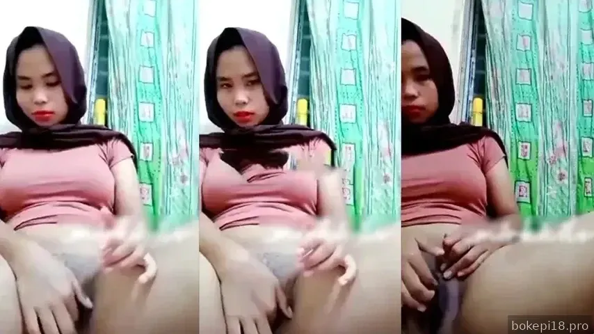 Bokep Indo Remaja Jilbab PAP Colmek Buat Pacar