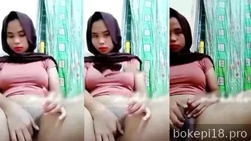 Bokep Indo Remaja Jilbab PAP Colmek Buat Pacar