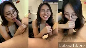 Gadis cantik yang piawai menghisap ayam